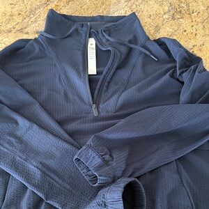 lululemon athletica women  Navy Zip-Up